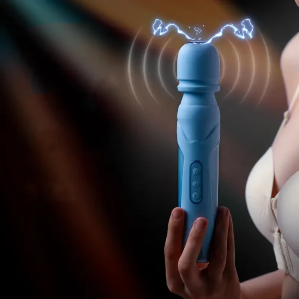 Electro Stimulation BDSM，BDSM Electric Shock，Sex Electric Shock，QS-078 Electric Shock Pleasure Wand (2)