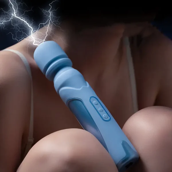 Electro Stimulation BDSM，BDSM Electric Shock，Sex Electric Shock，QS-078 Electric Shock Pleasure Wand (3)