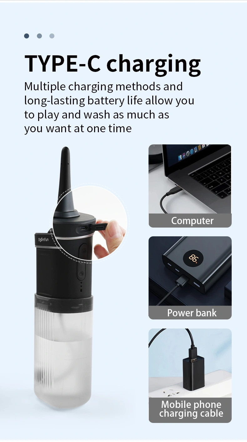 Enema Kit，Lube Shooter，Sex Lubes Shooter，ZW-128 Electric enema device Details (12)