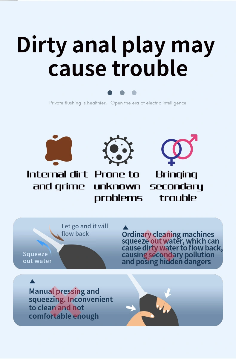 Enema Kit，Lube Shooter，Sex Lubes Shooter，ZW-128 Electric enema device Details (5)
