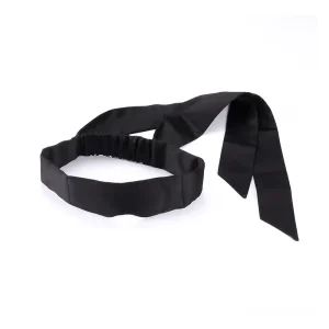 Lesbian Blindfold Bondage，QS-007 Satin blindfold (1)