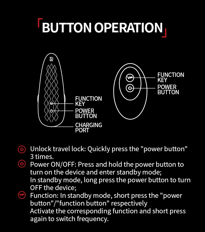 Sex Toys For Man，QS-087A Centrifugal Prostate Massager Describe (16)