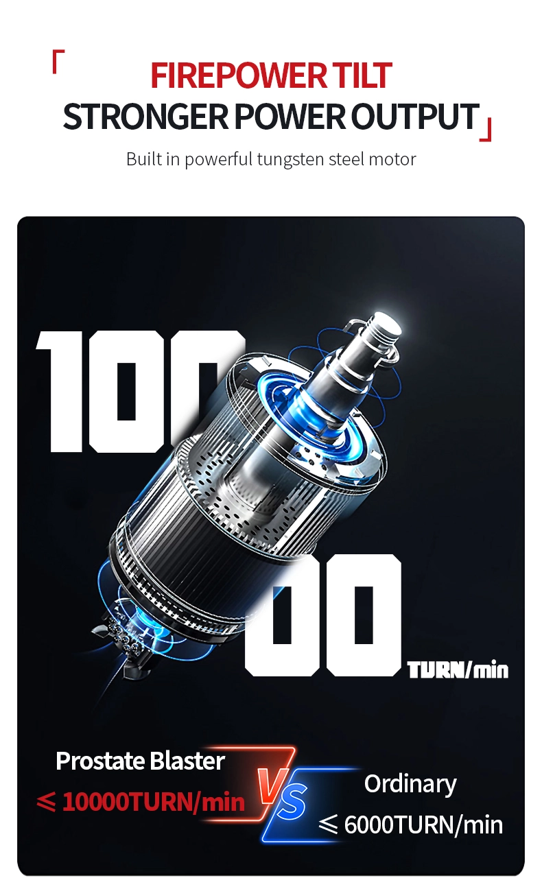 Sex Toys For Man，QS-087A Centrifugal Prostate Massager Describe (7)