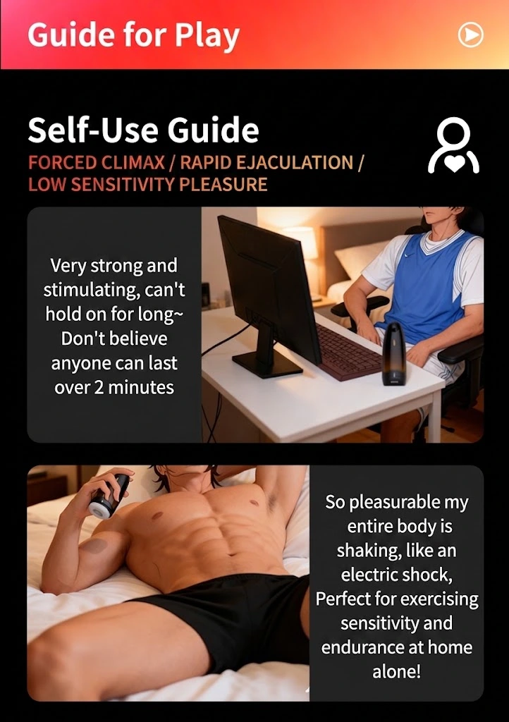 Masturbation Cup, Male Masturbation Cup, QS-092A Men's rotating masturbation cup Description (3)