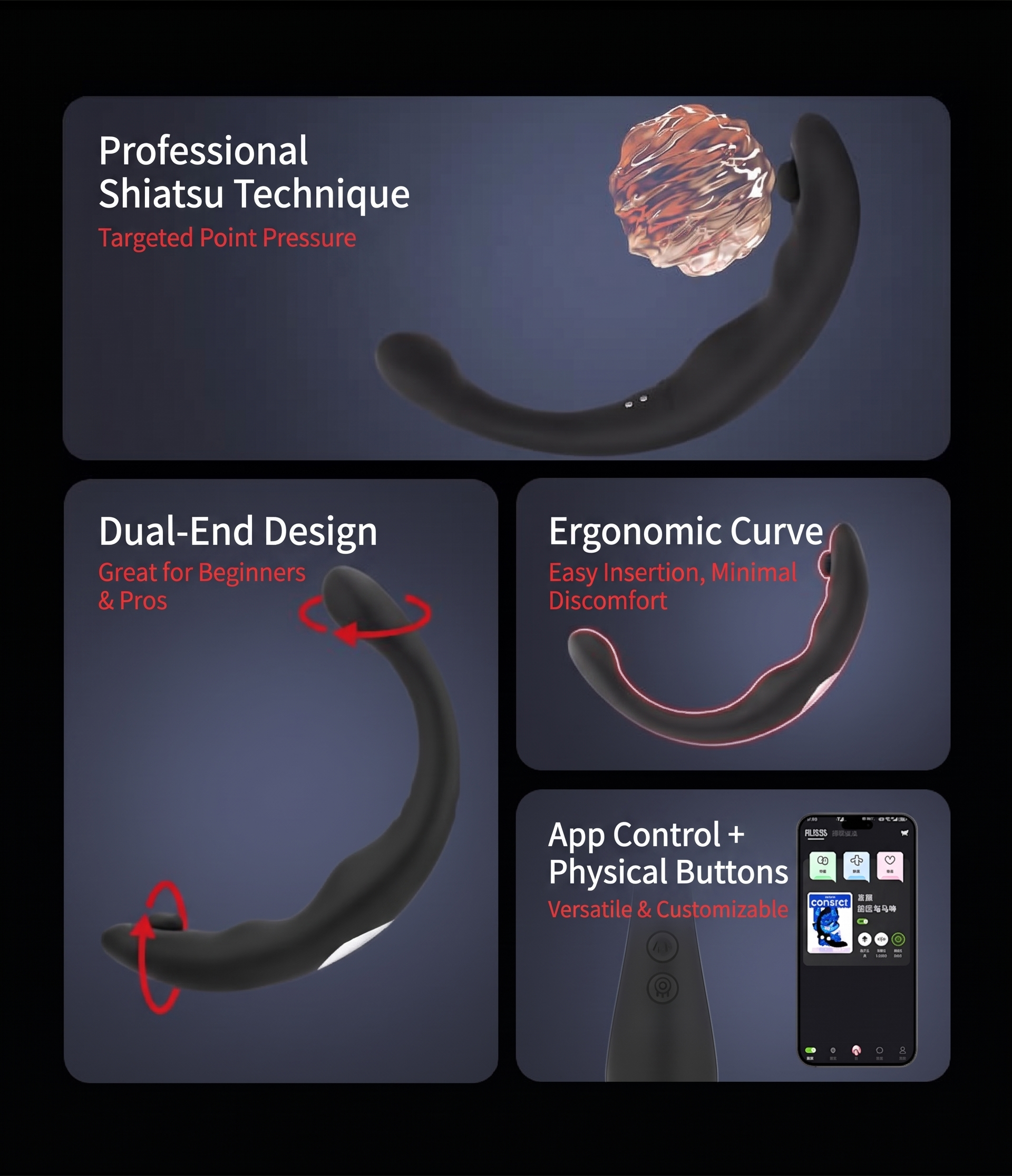 Description of the QS-088 Acupressure-Style Prostate Massager (2)