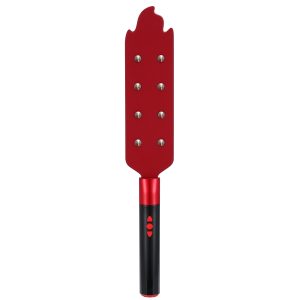 Passionate Electric Paddle ZW-150 in black and red with broad contact head