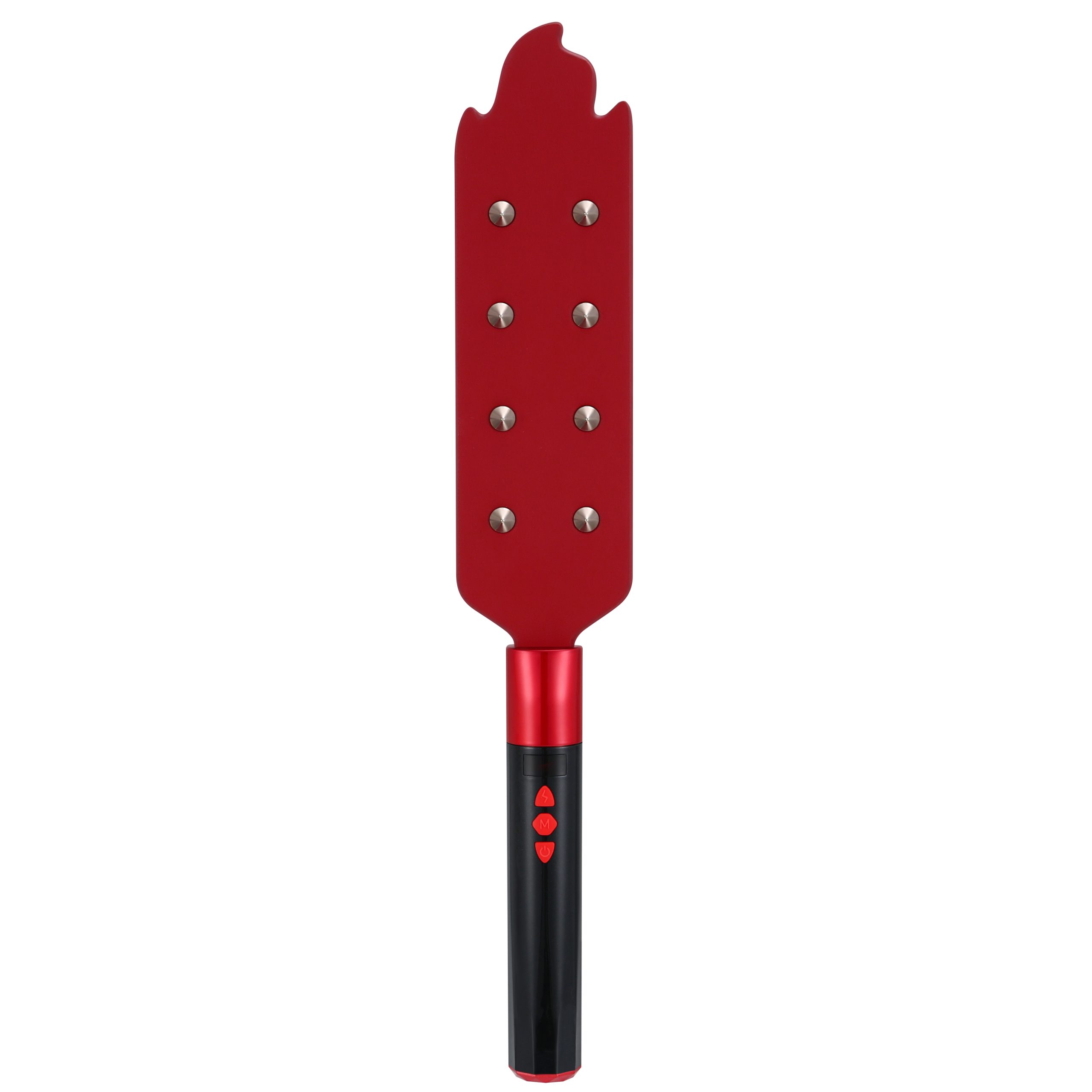 Passionate Electric Paddle ZW-150 in black and red with broad contact head