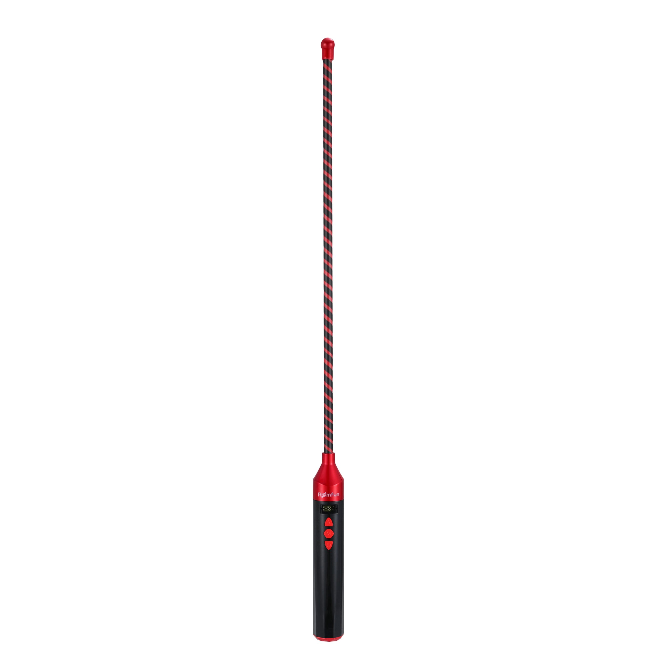 Passionate Electric Spanking Stick ZW-149 with long red-and-black shaft